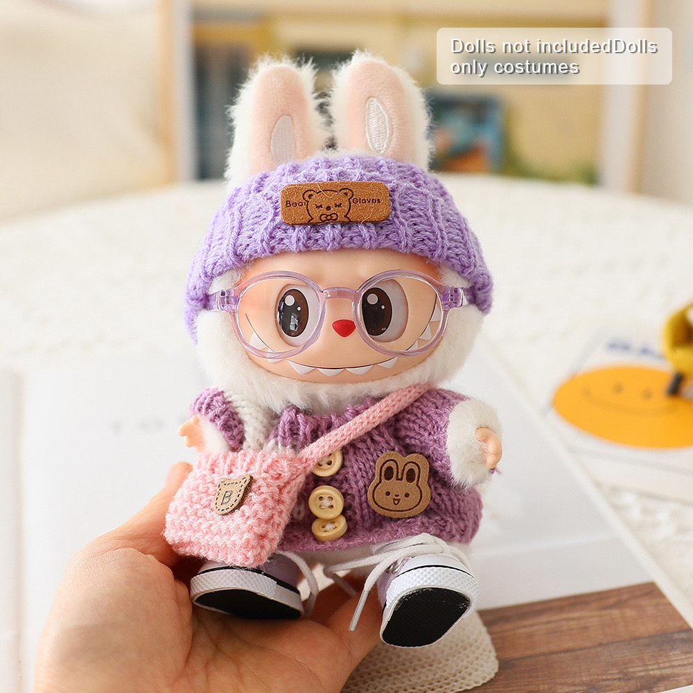 Handmade Purple Clothes Matching