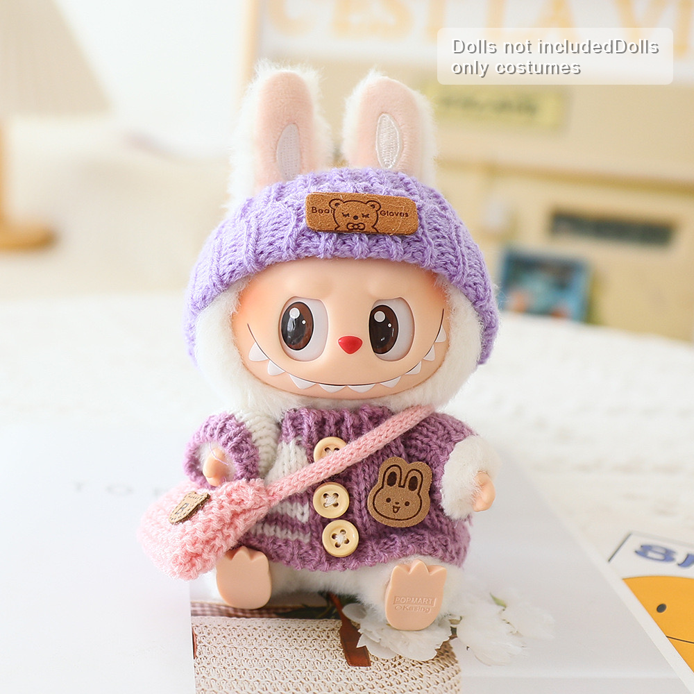 Handmade Purple Clothes Matching